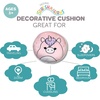 image:imageFranco Barbie Movie Luxe Super Soft Plush Squishy 17 Inch Logo Decorative PillowSquishmallows