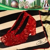 image:imageFranco Barbie Movie Luxe Super Soft Plush Squishy 17 Inch Logo Decorative PillowThe Wizard of Oz  Ruby Slippers