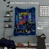 image:imageFranco BatWheels Kids Bedding Super Soft Micro Raschel Throw 46 in x 60 in Official Licensed BatWheels ProductBatwheels