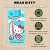 image:imageFranco Batman DC Comics Kids Super Soft Lightweight 100 Recycled BathPoolBeach Towel Made from Recycled Plastic Bottles 58 in x 28 in 100 Official Licensed Batman ProductHello Kitty