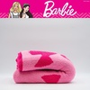 image:imageFranco Collectibles Barbie Adult Bedding Soft Cozy Chic Dream Lux Intarsia Knit Throw Blanket 50 in x 60 in Officially Licensed ProductBarbie