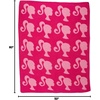 image:imageFranco Collectibles Barbie Adult Bedding Soft Cozy Chic Dream Lux Intarsia Knit Throw Blanket 50 in x 60 in Officially Licensed ProductBarbie