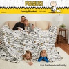 image:imageFranco Collectibles Barbie Adult Bedding Soft Cozy Chic Dream Lux Intarsia Knit Throw Blanket 50 in x 60 in Officially Licensed ProductPeanuts  Keep Laughing