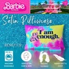 image:imageFranco Collectibles Barbie Movie Kenough Beauty Silky Satin Standard Reversible Pillowcase Cover 20x30 for Hair and Skin Official Licensed ProductKenough