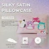 image:imageFranco Collectibles Barbie Movie Kenough Beauty Silky Satin Standard Reversible Pillowcase Cover 20x30 for Hair and Skin Official Licensed ProductSquishmallows  Sleepy Mallow