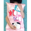 image:imageFranco Collectibles Barbie Movie Kenough Beauty Silky Satin Standard Reversible Pillowcase Cover 20x30 for Hair and Skin Official Licensed ProductSquishmallows  Sleepy Mallow