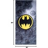 image:imageFranco Collectibles Batman DC Comics Super Soft Cotton BathPoolBeach Towel 60 in x 30 in Official WB Product60 in x 30 in Pack of 2