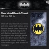 image:imageFranco Collectibles Batman DC Comics Super Soft Cotton BathPoolBeach Towel 60 in x 30 in Official WB Product60 in x 30 in Pack of 2