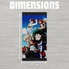 image:imageFranco Collectibles Batman DC Comics Vintage Super Soft Cotton BathPoolBeach Towel 60 in x 30 in 100 Officially Licensed ProductMy Hero Academia