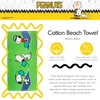 image:imageFranco Collectibles Batman DC Comics Vintage Super Soft Cotton BathPoolBeach Towel 60 in x 30 in 100 Officially Licensed ProductPeanuts Snoopy  Pickleball