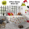 image:imageFranco Collectibles Beetlejuice Halloween Bedding Super Soft Microfiber Full Sheet Set College Dorm Essentials Officially Licensed ProductGrinch