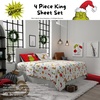 image:imageFranco Collectibles Beetlejuice Halloween Bedding Super Soft Microfiber Full Sheet Set College Dorm Essentials Officially Licensed ProductGrinch