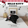 image:imageFranco Collectibles Beetlejuice Halloween Bedding Super Soft Microfiber Full Sheet Set College Dorm Essentials Officially Licensed ProductHello Kitty Polka Dots