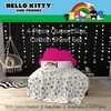 image:imageFranco Collectibles Beetlejuice Halloween Bedding Super Soft Microfiber Full Sheet Set College Dorm Essentials Officially Licensed ProductHello Kitty  Friends  Cotton