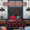 image:imageFranco Collectibles Beetlejuice Halloween Bedding Super Soft Microfiber Full Sheet Set College Dorm Essentials Officially Licensed ProductNaruto  Red