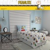image:imageFranco Collectibles Beetlejuice Halloween Bedding Super Soft Microfiber Full Sheet Set College Dorm Essentials Officially Licensed ProductPeanuts  Fun Times