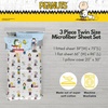 image:imageFranco Collectibles Beetlejuice Halloween Bedding Super Soft Microfiber Full Sheet Set College Dorm Essentials Officially Licensed ProductPeanuts  Fun Times
