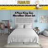 image:imageFranco Collectibles Beetlejuice Halloween Bedding Super Soft Microfiber Full Sheet Set College Dorm Essentials Officially Licensed ProductPeanuts  Snoopy