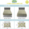 image:imageFranco Collectibles Beetlejuice Halloween Bedding Super Soft Microfiber Full Sheet Set College Dorm Essentials Officially Licensed ProductSpongebob Squarepants  Microfiber