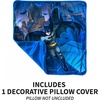 image:imageFranco Kids Bedding Soft Decorative Pillow Cover 15 in x 15 in Batman