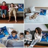 image:imageFranco Kids Bedding Soft Decorative Pillow Cover 15 in x 15 in Batman