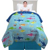 image:imageFranco Kids Bedding Soft Microfiber Comforter Twin BatmanBaby Shark