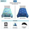 image:imageFranco Kids Bedding Soft Microfiber Comforter Twin BatmanBaby Shark