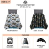 image:imageFranco Kids Bedding Soft Microfiber Comforter Twin BatmanJurassic World