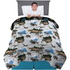 image:imageFranco Kids Bedding Soft Microfiber Comforter Twin BatmanJurassic World