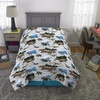image:imageFranco Kids Bedding Soft Microfiber Comforter Twin BatmanJurassic World