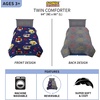 image:imageFranco Kids Bedding Soft Microfiber Comforter Twin BatmanSonic the Hedgehog