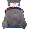 image:imageFranco Kids Bedding Soft Microfiber Comforter Twin BatmanSonic the Hedgehog