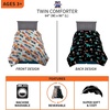 image:imageFranco Kids Bedding Soft Microfiber Comforter Twin BatmanSpace Jam 2 a New Legacy