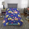 image:imageFranco Kids Bedding Soft Microfiber Comforter Twin BatmanSpongebob Squarepants