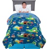 image:imageFranco Kids Bedding Soft Microfiber Comforter Twin BatmanSuper Mario