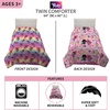 image:imageFranco Kids Bedding Soft Microfiber Comforter Twin BatmanTrolls World Tour