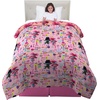 image:imageFranco Kids Bedding Soft Microfiber Comforter Twin BatmanTrolls World Tour