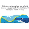 image:imageFranco Kids Bedding Soft Plush Micro Raschel Throw 46 in x 60 in Avatar The Last AirbenderBaby Shark  Yellow