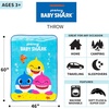 image:imageFranco Kids Bedding Soft Plush Micro Raschel Throw 46 in x 60 in Avatar The Last AirbenderBaby Shark