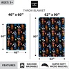 image:imageFranco Kids Bedding Soft Plush Micro Raschel Throw 46 in x 60 in Avatar The Last AirbenderFive Nights at Freddys