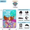 image:imageFranco Kids Bedding Soft Plush Micro Raschel Throw 46 in x 60 in Avatar The Last AirbenderPaw Patrol Girls