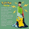 image:imageFranco Kids Bedding Soft Plush Micro Raschel Throw 46 in x 60 in Avatar The Last AirbenderPokemon