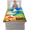 image:imageFranco Kids Bedding Soft Plush Micro Raschel Throw 46 in x 60 in Avatar The Last AirbenderSonic the Hedgehog