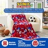 image:imageFranco Kids Bedding Soft Plush Micro Raschel Throw 46 in x 60 in Avatar The Last AirbenderSonic the Hedgehog Soccer