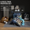 image:imageFranco Kids Bedding Super Soft Comforter and Sheet Set 4 Piece Twin Size BatmanBatman
