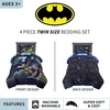 image:imageFranco Kids Bedding Super Soft Comforter and Sheet Set 4 Piece Twin Size BatmanBatman