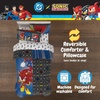 image:imageFranco Kids Bedding Super Soft Comforter and Sheet Set 4 Piece Twin Size BatmanDC X Sonic the Hedgehog