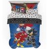 image:imageFranco Kids Bedding Super Soft Comforter and Sheet Set 4 Piece Twin Size BatmanDC X Sonic the Hedgehog