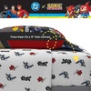 image:imageFranco Kids Bedding Super Soft Comforter and Sheet Set 4 Piece Twin Size BatmanDC X Sonic the Hedgehog