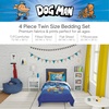 image:imageFranco Kids Bedding Super Soft Comforter and Sheet Set 4 Piece Twin Size BatmanDog Man Wild Bunch